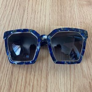 Tyche Iset blue sunglasses